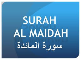 Surah Al Maida